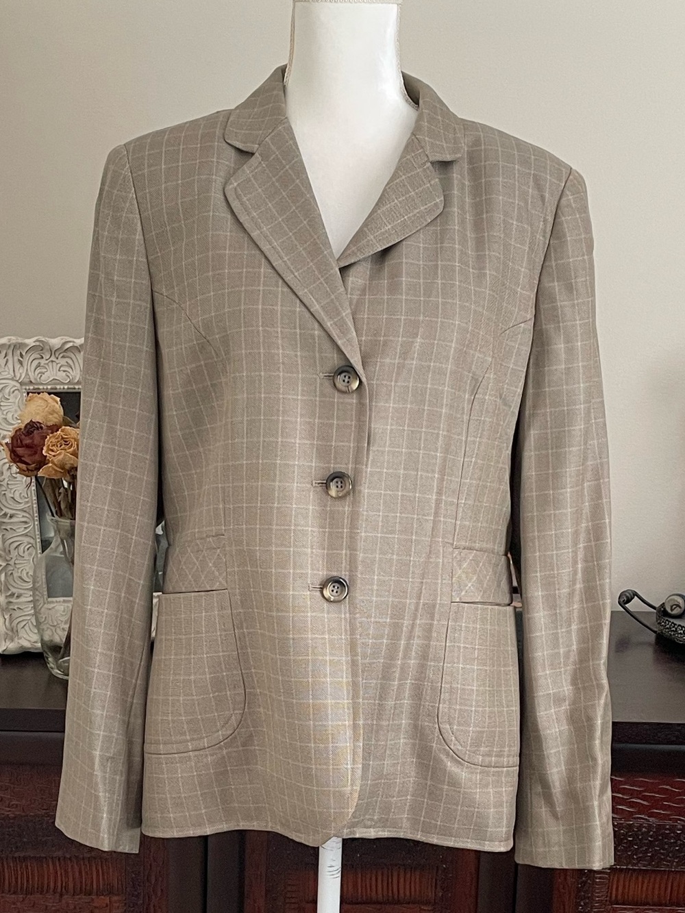 Carlisle Silk Wool Blazer size 14